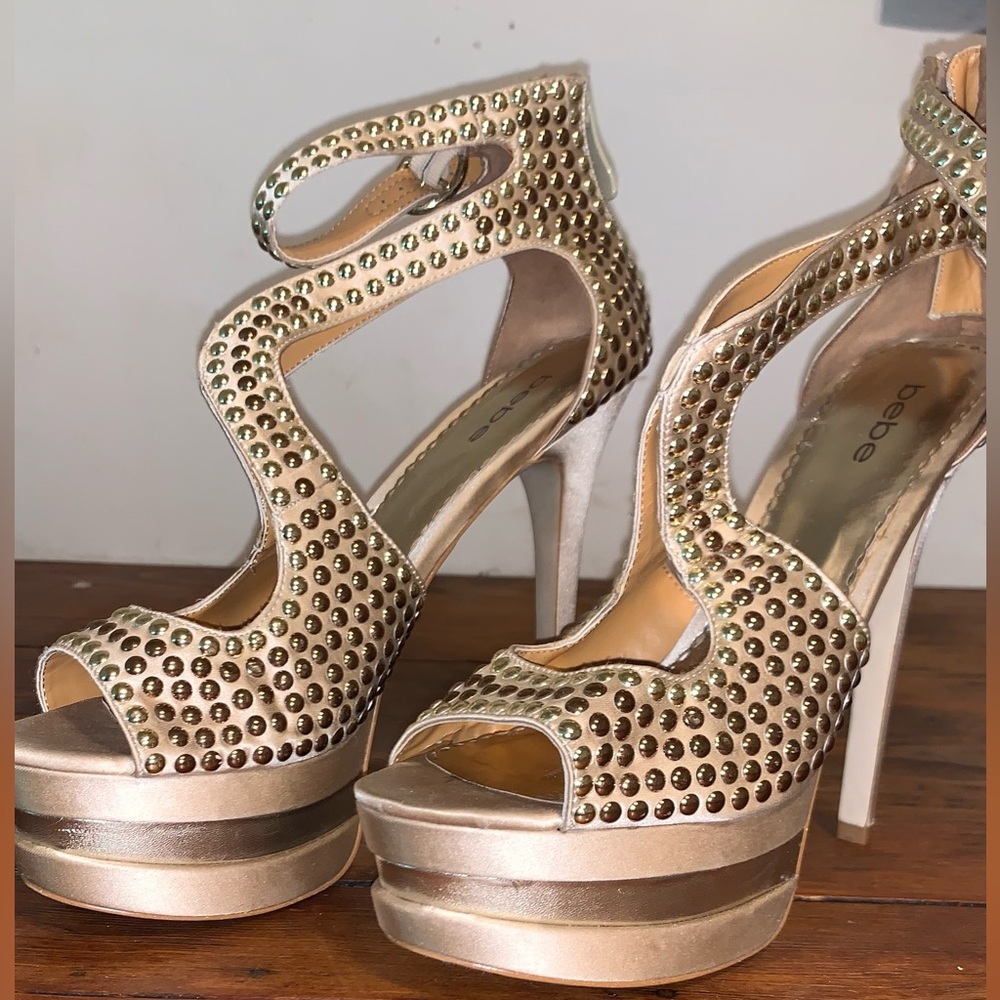 BEBE Studded heels